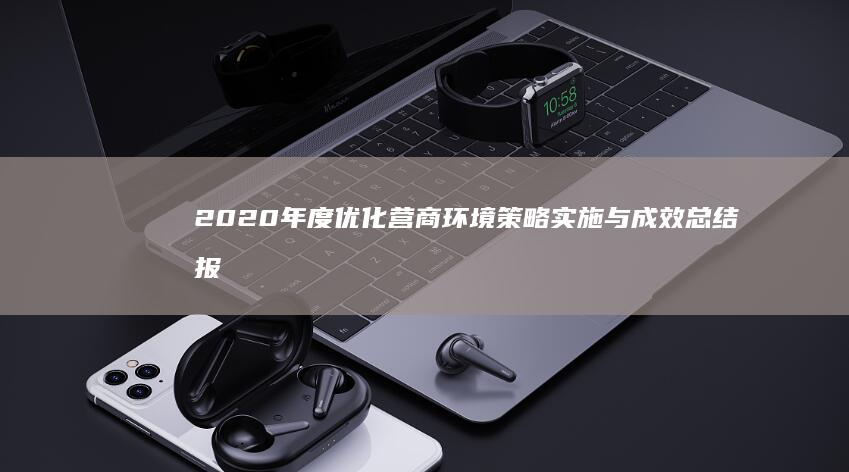 2020年度优化营商环境策略实施与成效总结报告